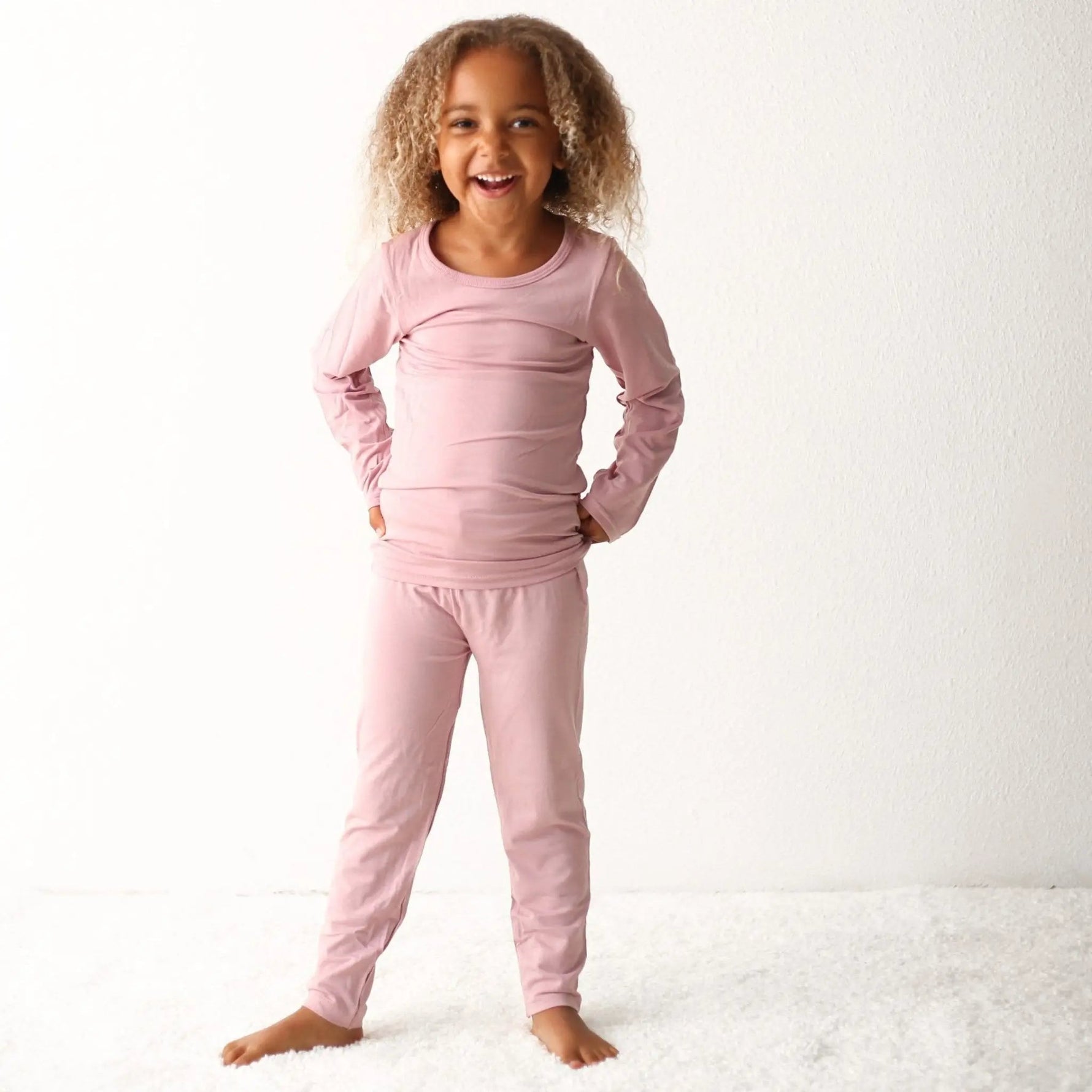 Pink Pajama - Sleeve, Pink, Child, Pajamas, Active Pants | Everetts Place