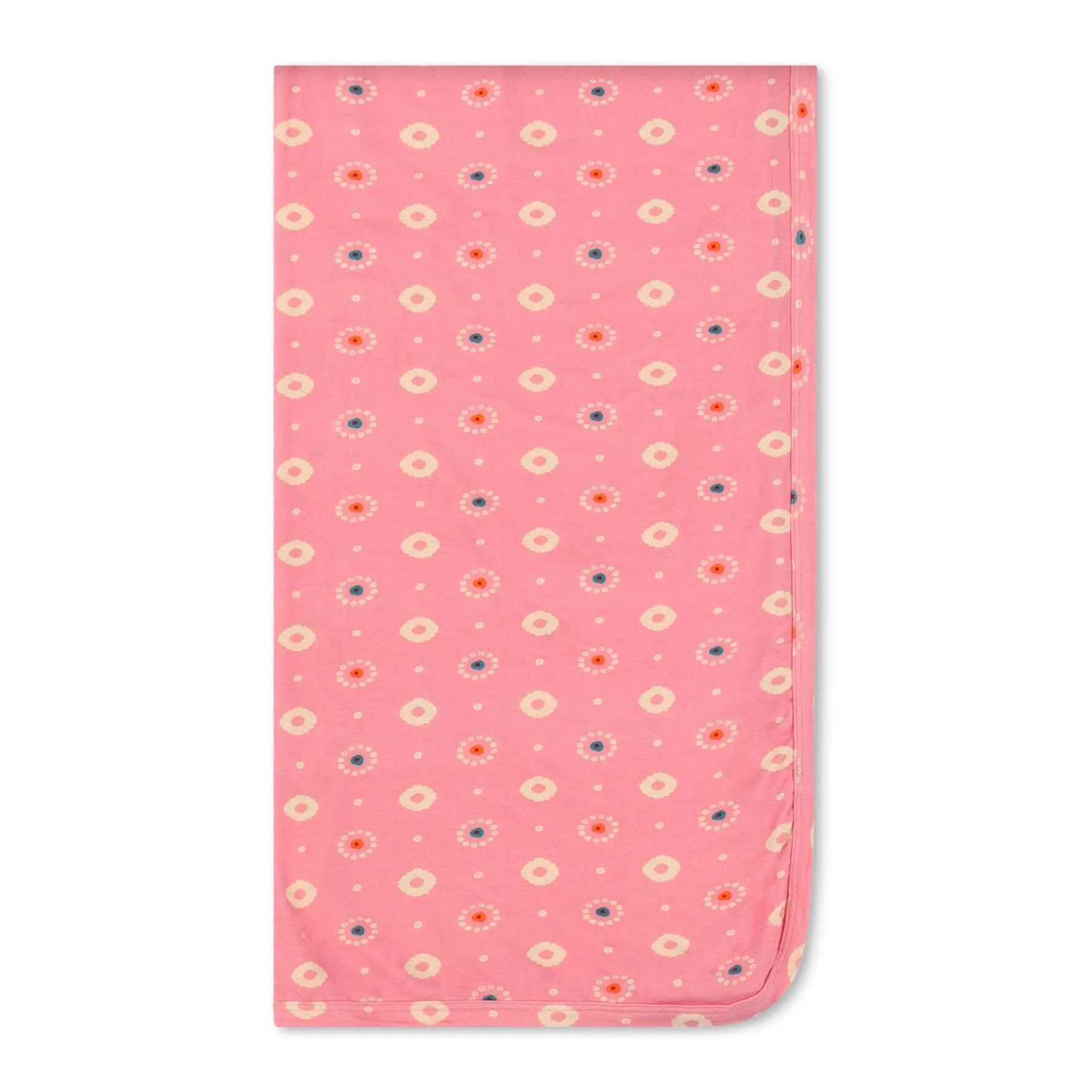 Pink Petals Swaddle - Red, Pink, Mobile Phone Case, Polka dot, Rug | Everetts Place