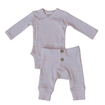 Pink Pointelle Layette Set - Sleeve, Baby & Toddler Clothing, One-piece garment, Child, Infant bodysuit | Everetts Place