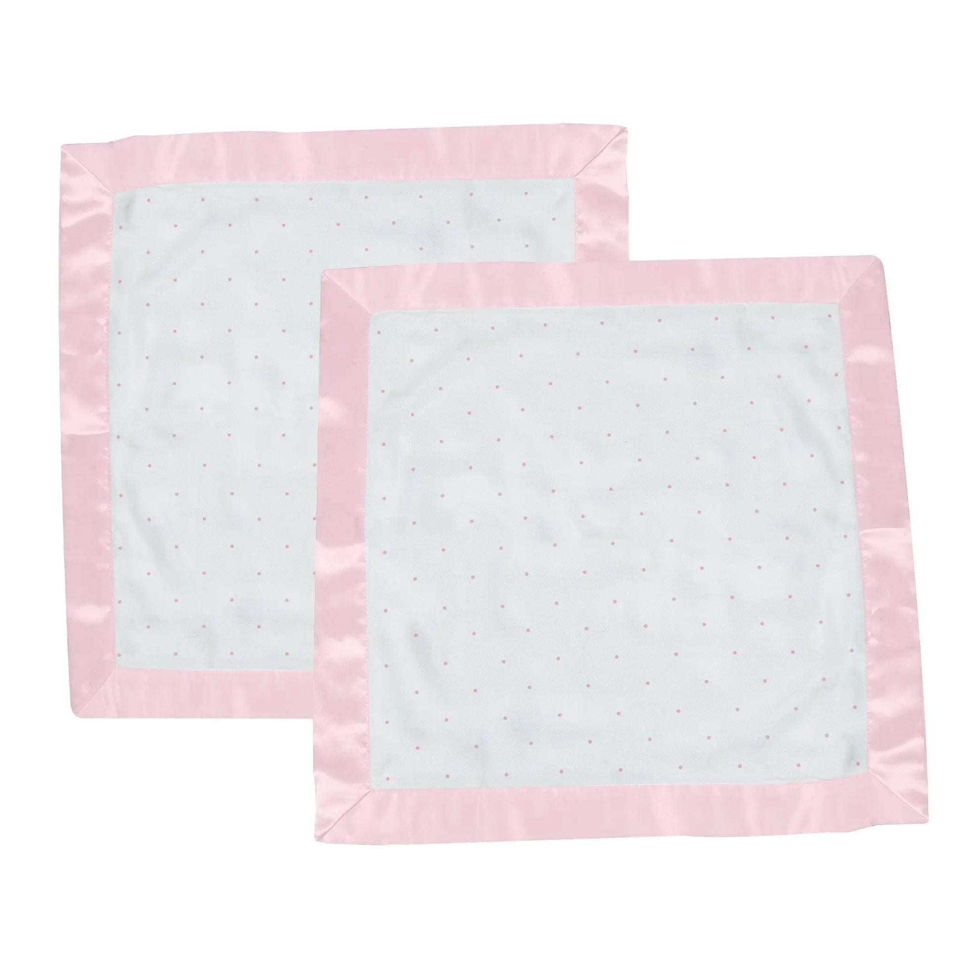 Pink Polka Dot Bamboo Newcastle Blankie Security Blanket Newcastle Classics