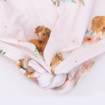 Angel Dear Pink Ponies - Knotted Gown and HeadbandEveretts Place