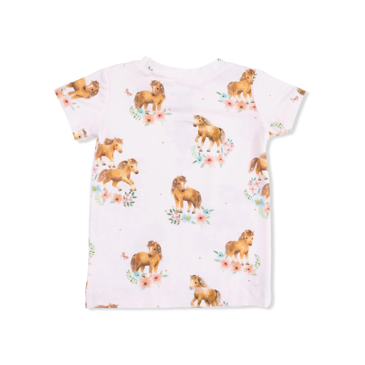 Angel Dear Pink Ponies - Loungewear Short Set - 