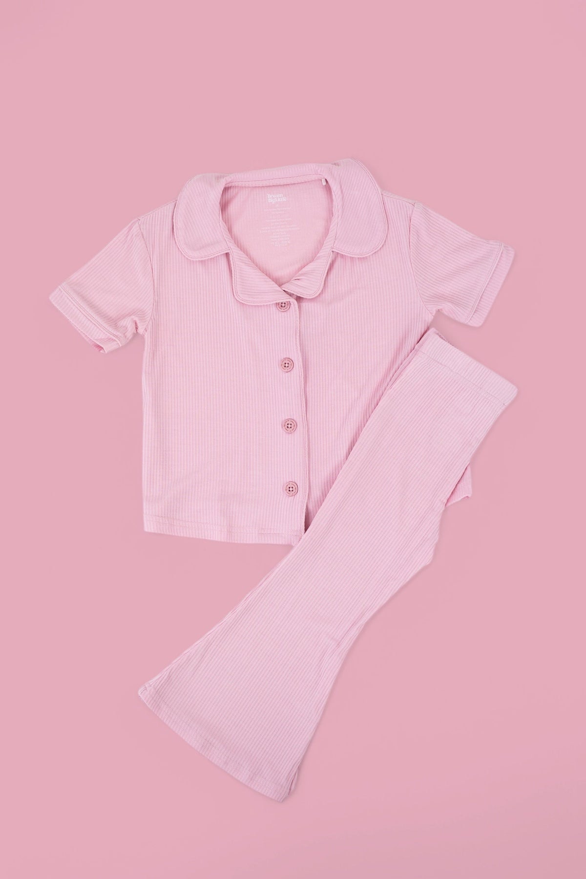 DREAM BIG LITTLE CO PINK ROSE DREAM GIRL'S FLARE SETEveretts Place