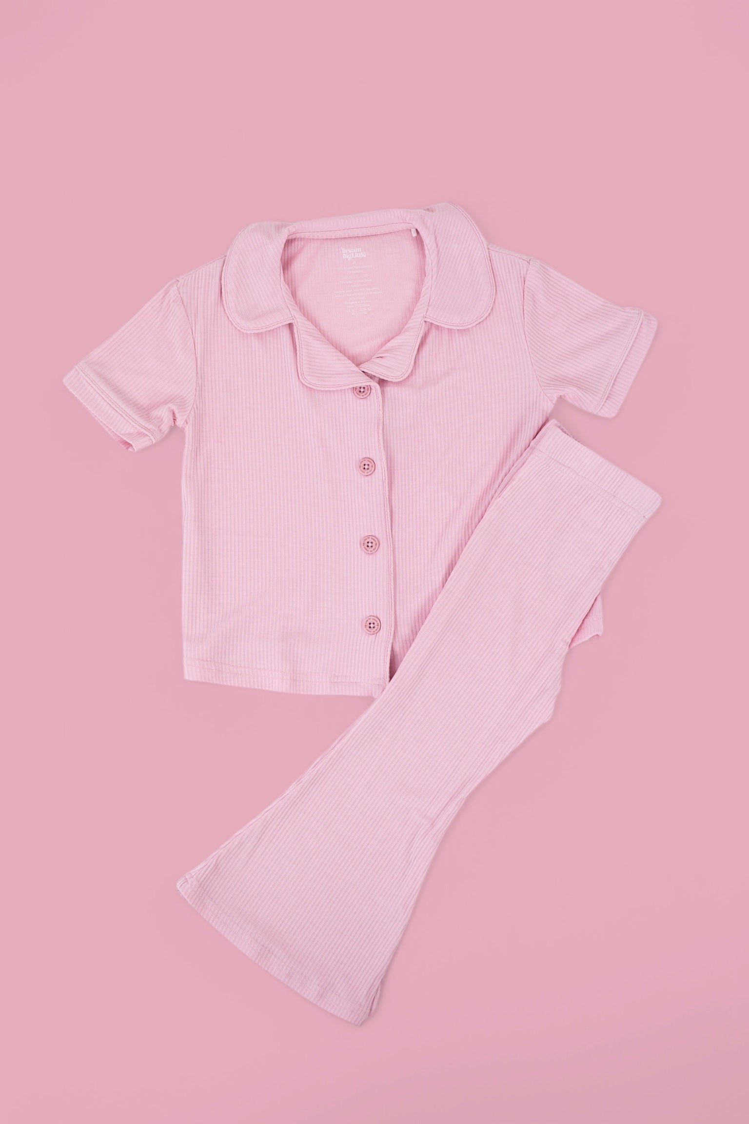 DREAM BIG LITTLE CO PINK ROSE DREAM GIRL'S FLARE SETEveretts Place