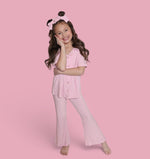 DREAM BIG LITTLE CO PINK ROSE DREAM GIRL'S FLARE SETEveretts Place