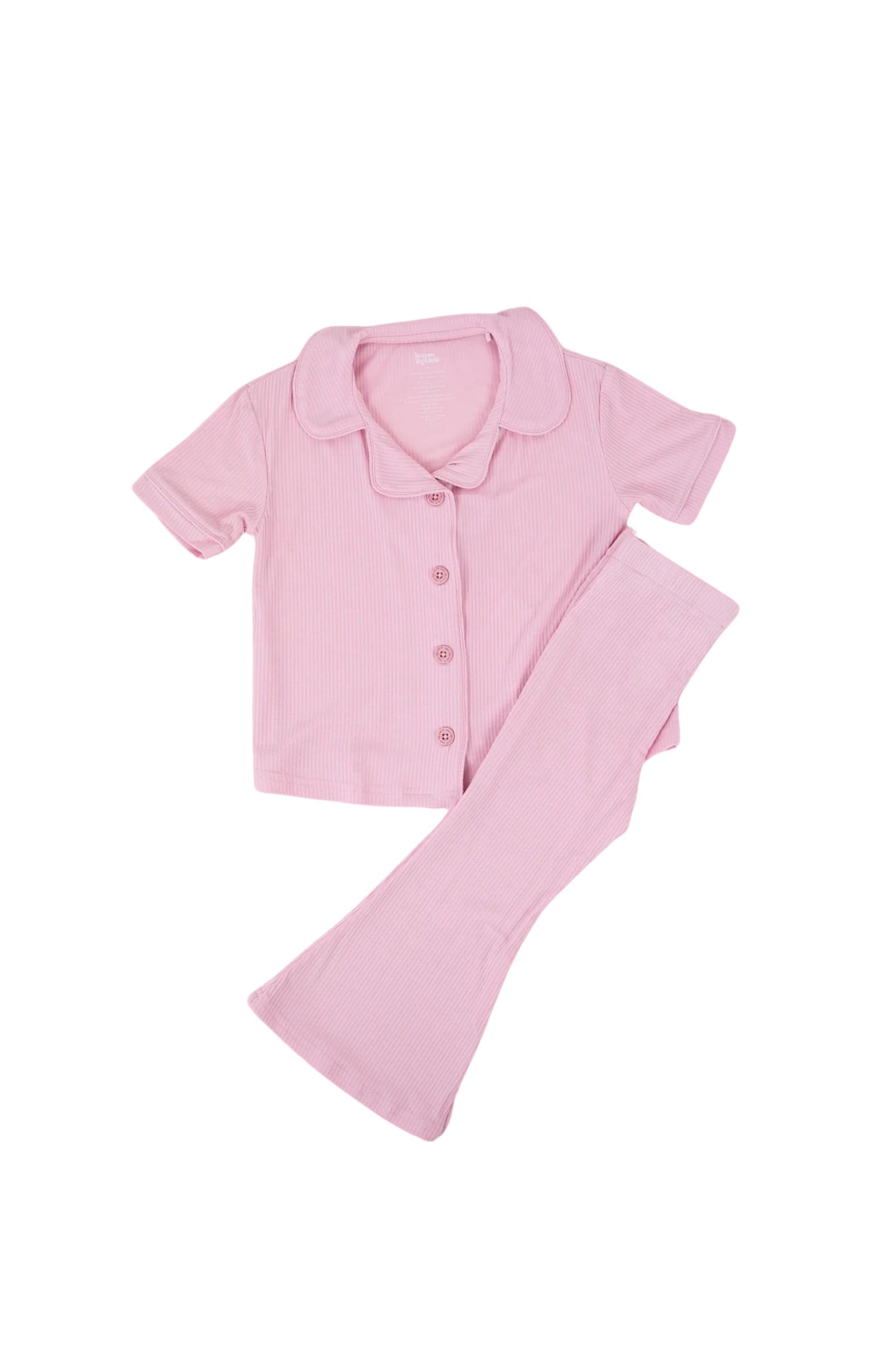 DREAM BIG LITTLE CO PINK ROSE DREAM GIRL'S FLARE SETEveretts Place