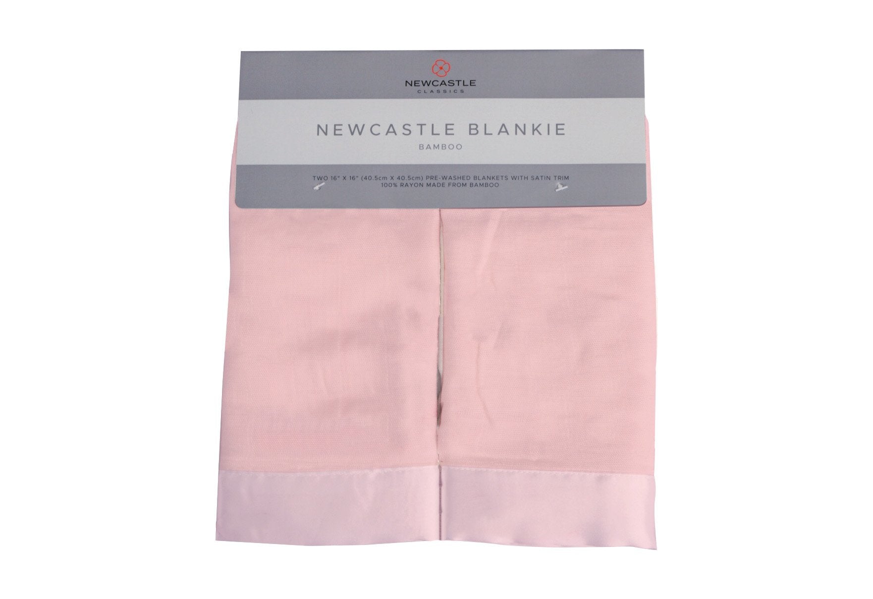 Pink Rose Newcastle Blankie Security Blanket for Kids Newcastle Classics