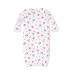 Angel Dear Pink Rosettes - Kimono Gown & Knot Headband - 