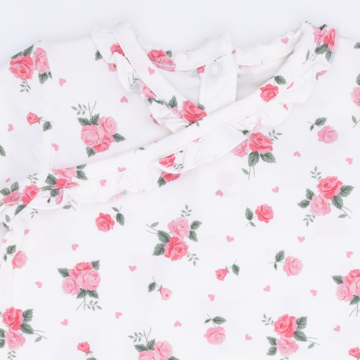 Angel Dear Pink Rosettes - Kimono Gown & Knot HeadbandEveretts Place