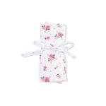 Angel Dear Pink Rosettes - Ruffle Burp Cloth - 