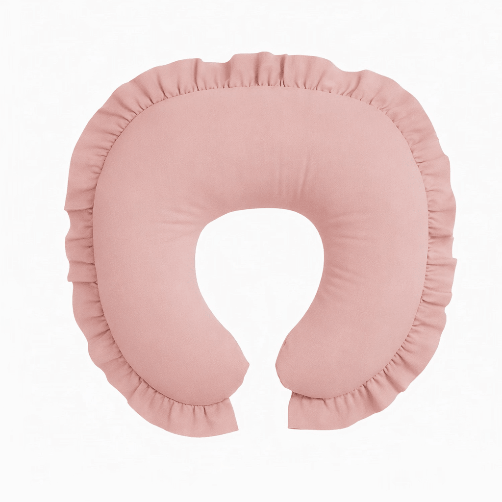 Little Mae & Co Pink Ruffle Nursing Pillow CoverEveretts Place