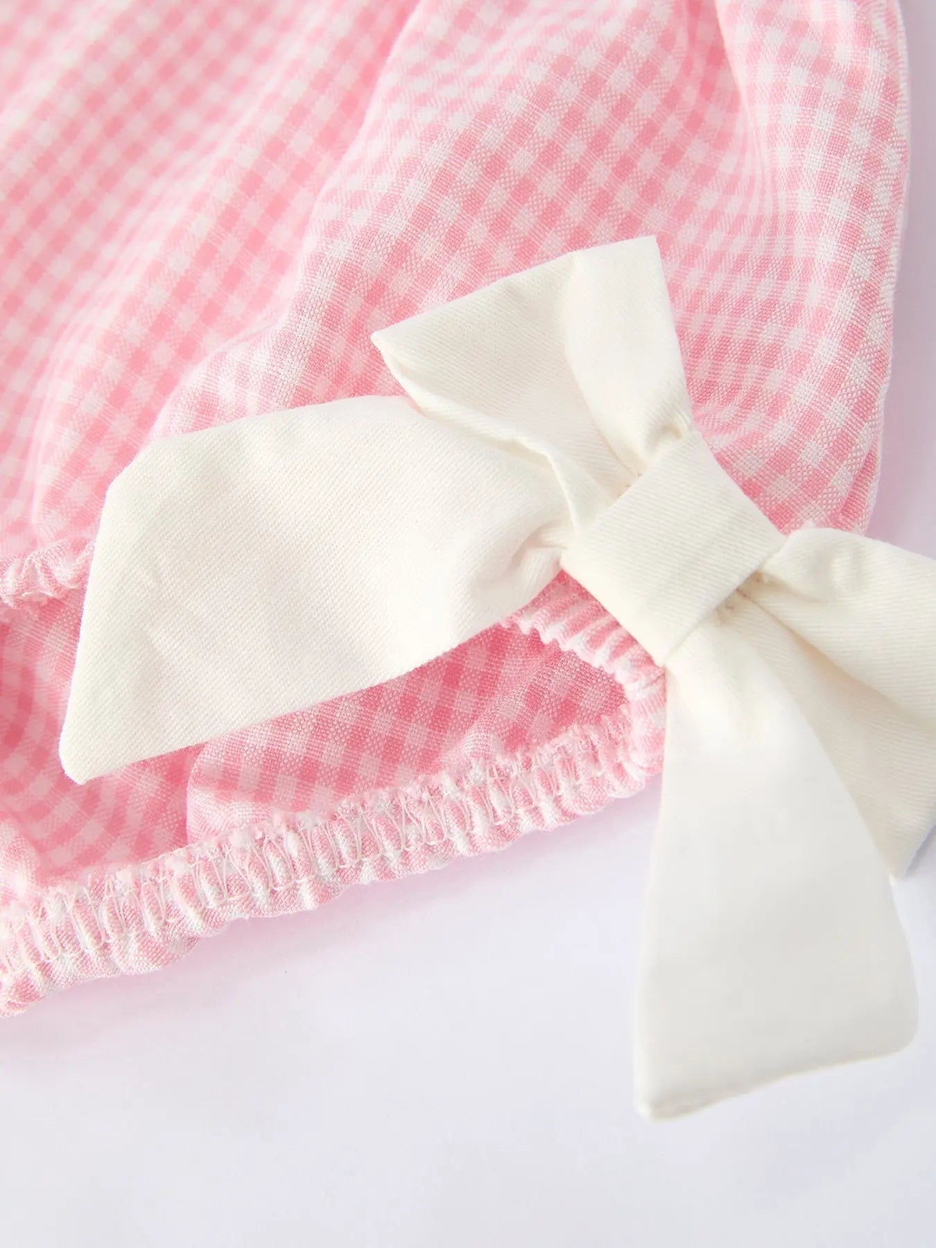 Rylee Faith Pink Smocked Christening Bishop Bloomer Set Rylee Faith Designs 