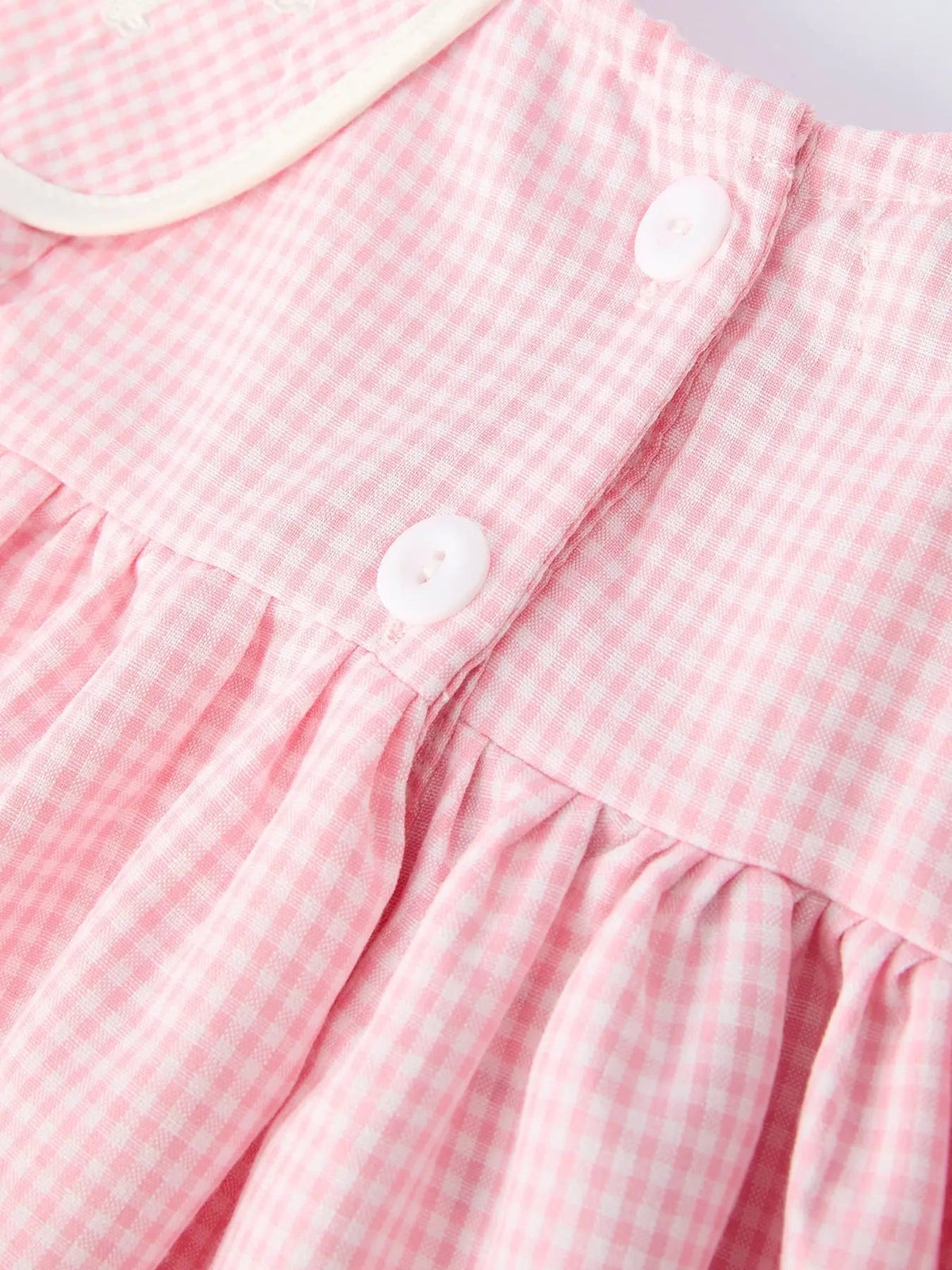 Rylee Faith Pink Smocked Christening Dress For Baby Girls Rylee Faith Designs 