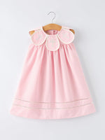 Rylee Faith Pink Smocked Christening Dress For Baby Girls Rylee Faith Designs 