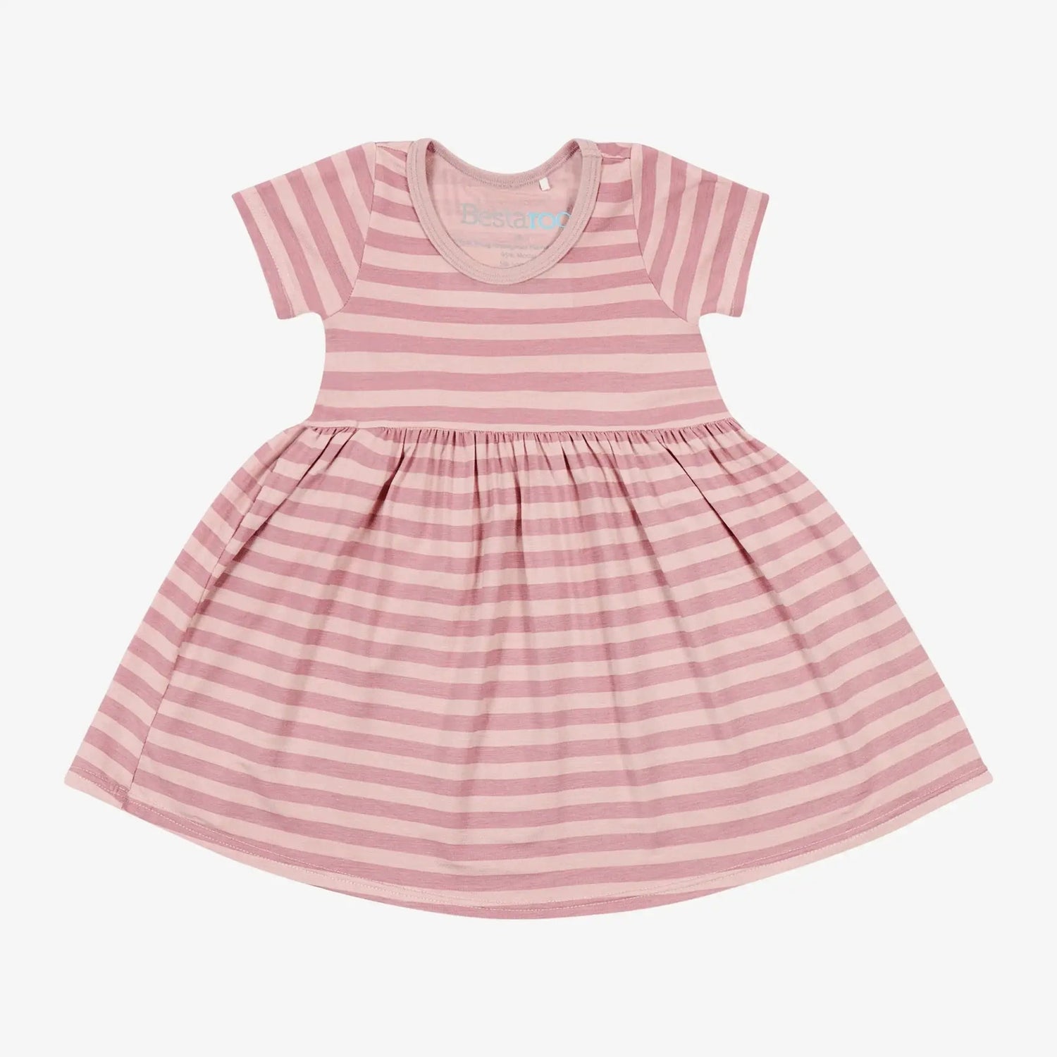 Bestaroo Pink Stripes Dress - 
