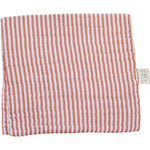 Pink Stripes Muslin Burp Cloth - Red, Textile, Linens, Orange, Dishcloth | Everetts Place