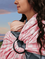 Little Mae & Co Pink Sunkist Ring Sling CarrierEveretts Place