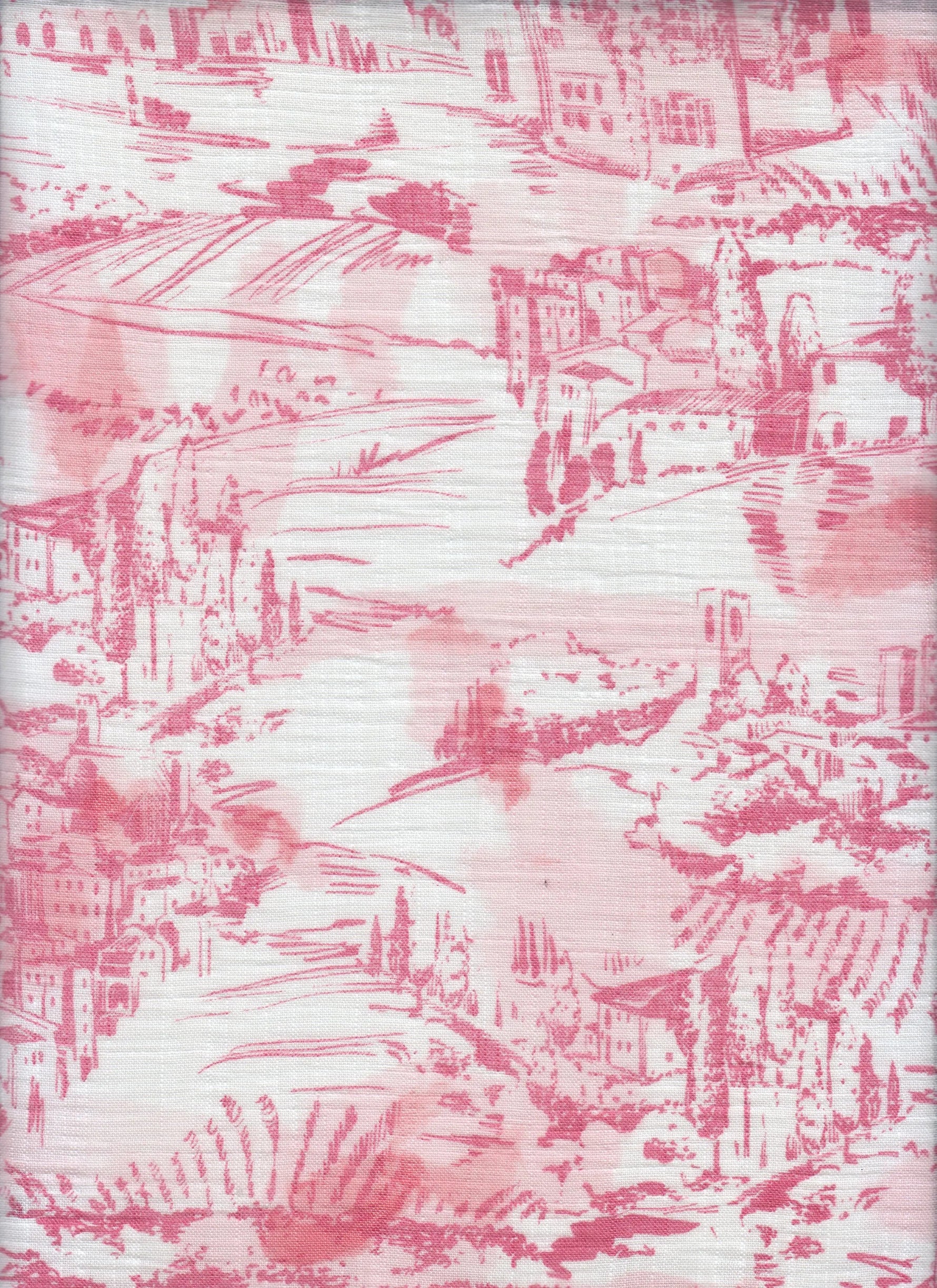 Little Mae & Co Pink Toile Ruffle Nursing Pillow CoverEveretts Place