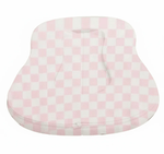 Little Mae & Co Pink White Checkered New Lounger Curve Cover - 