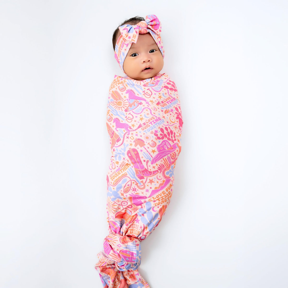 Organic The SoftKnot Bow | Saddle Up by Raising Mama at Everetts Place