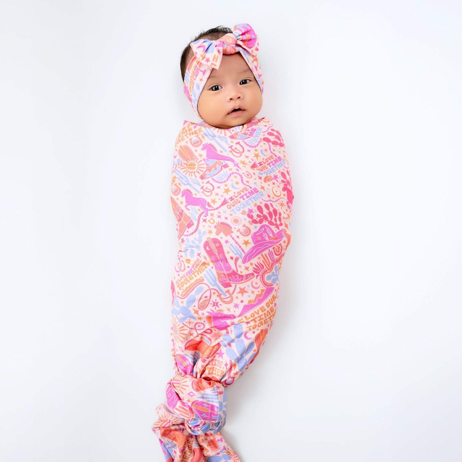 Organic The SoftKnot Bow | Saddle Up by Raising Mama at Everetts Place