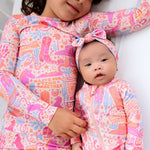 Organic The Second-Skin 2-Piece Long Sleeve Pajama | Saddle Up by Raising Mama at Everetts Place