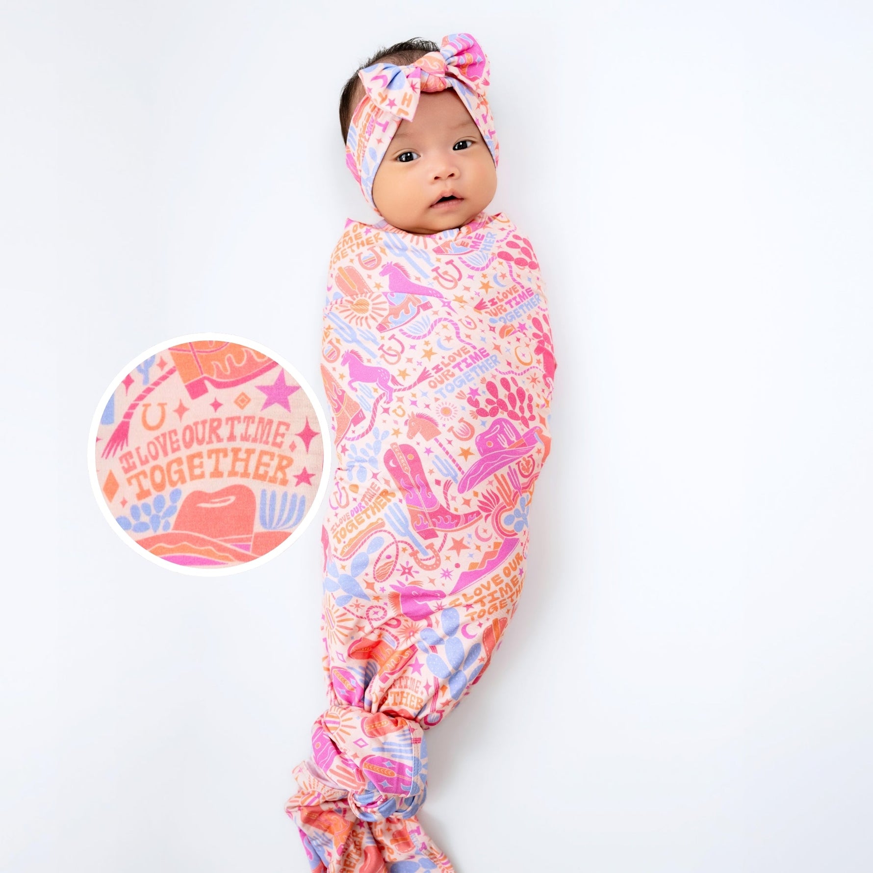 The Forever Swaddle Blanket | Saddle Up by Raising Mama at Everetts Place