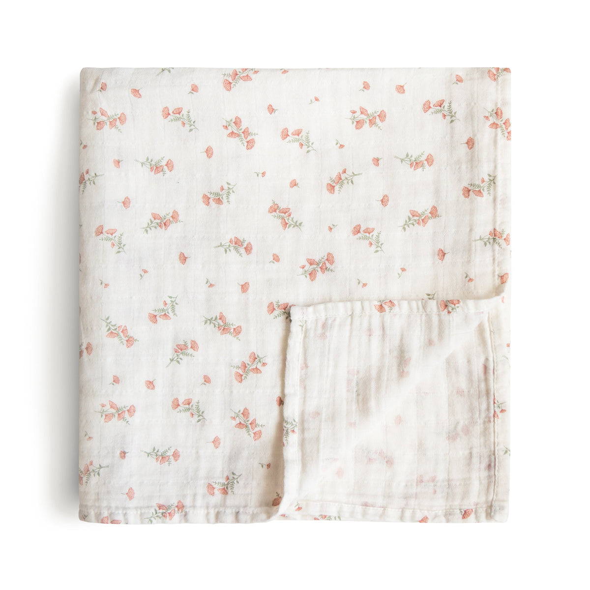 Organic Cotton Muslin Swaddle Blanket by Mushie