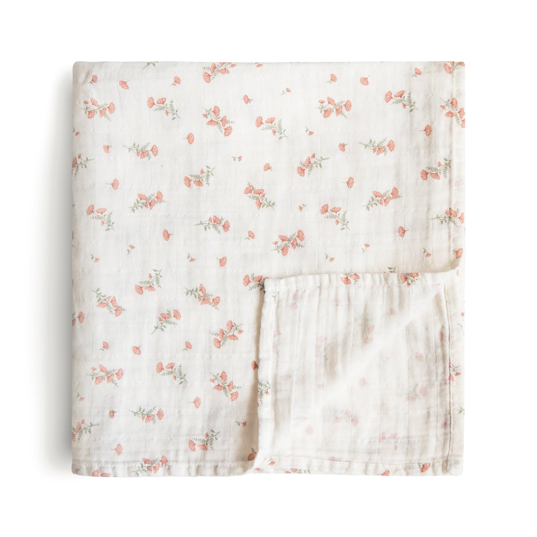 Organic Cotton Muslin Swaddle Blanket by Mushie