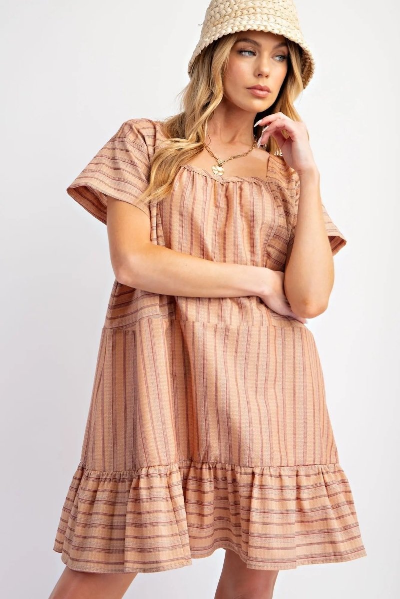 PinkBlush PinkBlush Oversized Dress with Relaxed Fit for Effortless Style - 