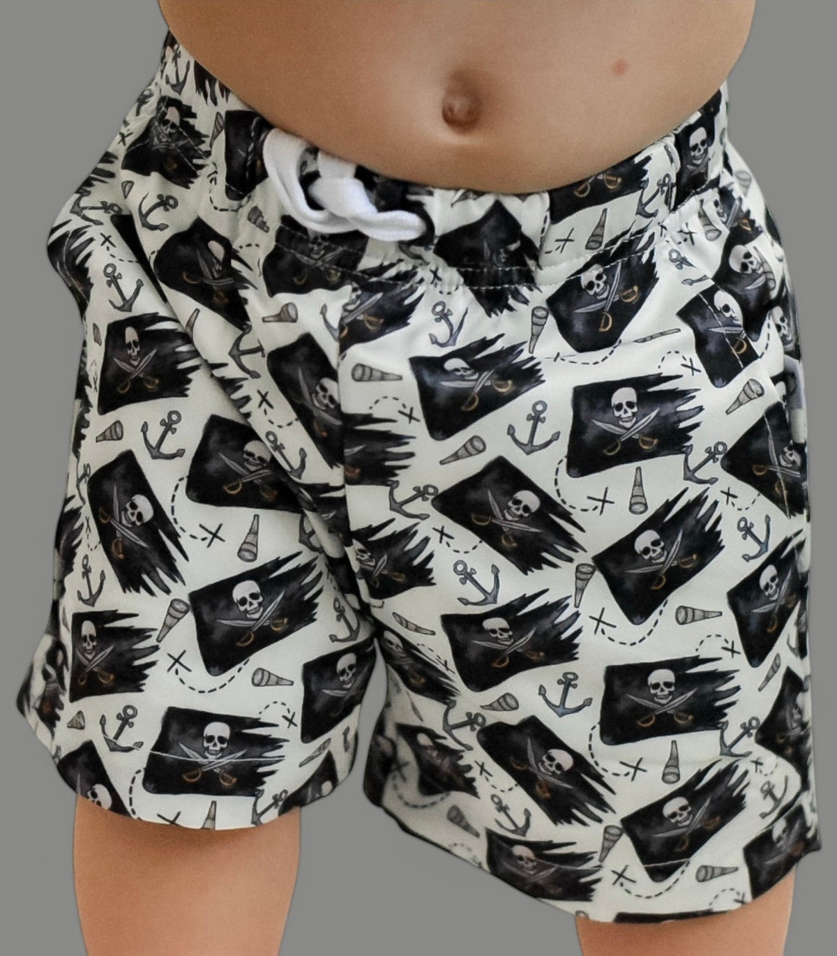 DREAM BIG LITTLE CO PIRATE CREW BOY'S DREAM SWIM TRUNKSEveretts Place