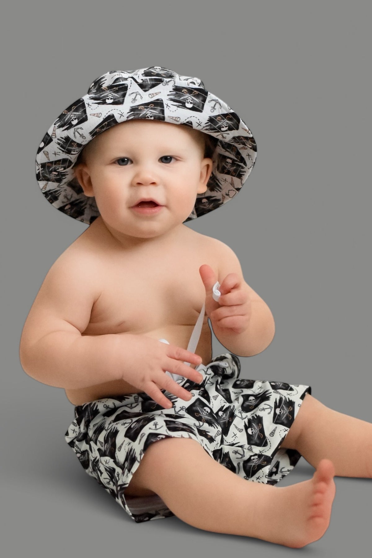 DREAM BIG LITTLE CO PIRATE CREW BOY'S DREAM SWIM TRUNKSEveretts Place
