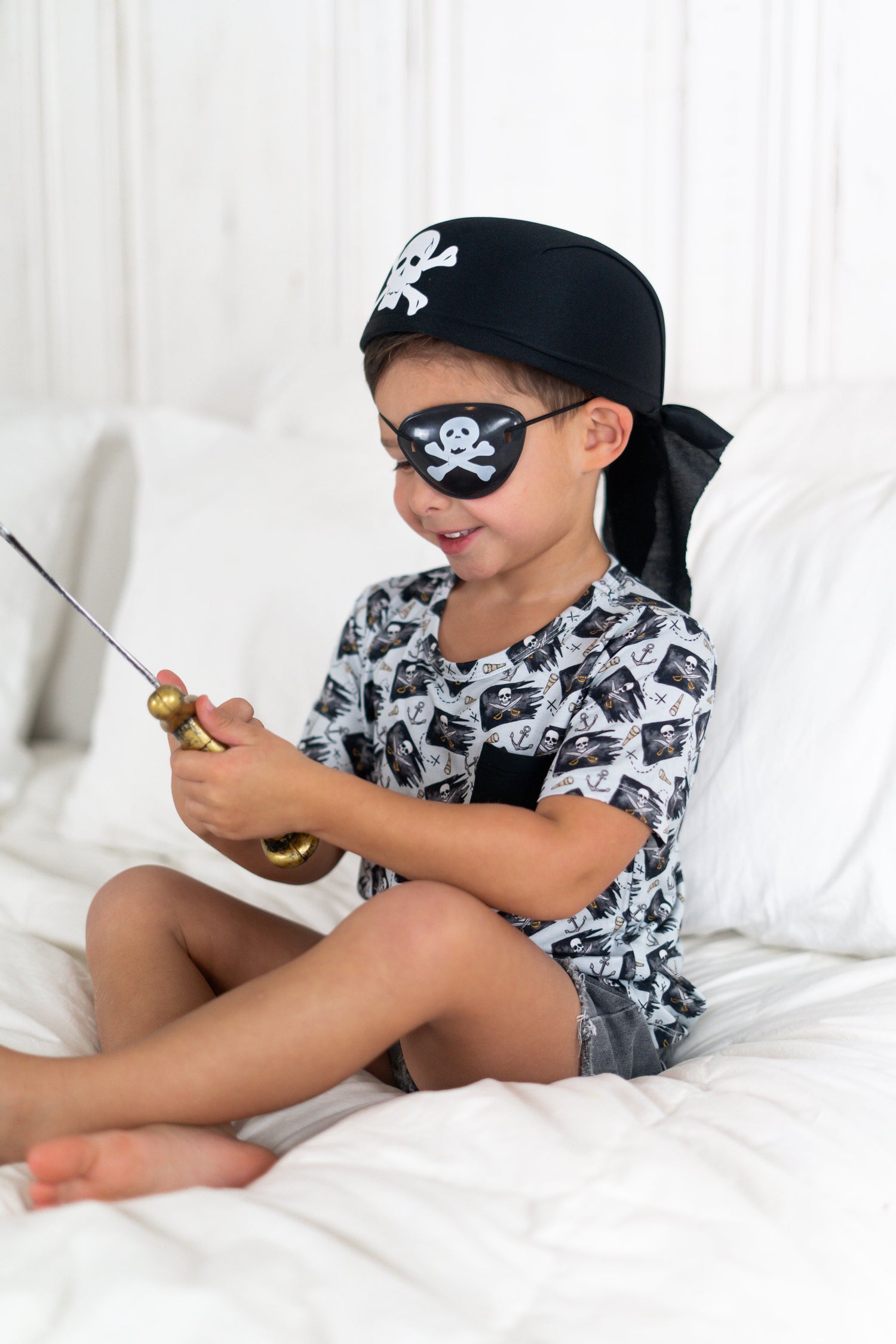 DREAM BIG LITTLE CO PIRATE CREW DREAM POCKET TEEEveretts Place