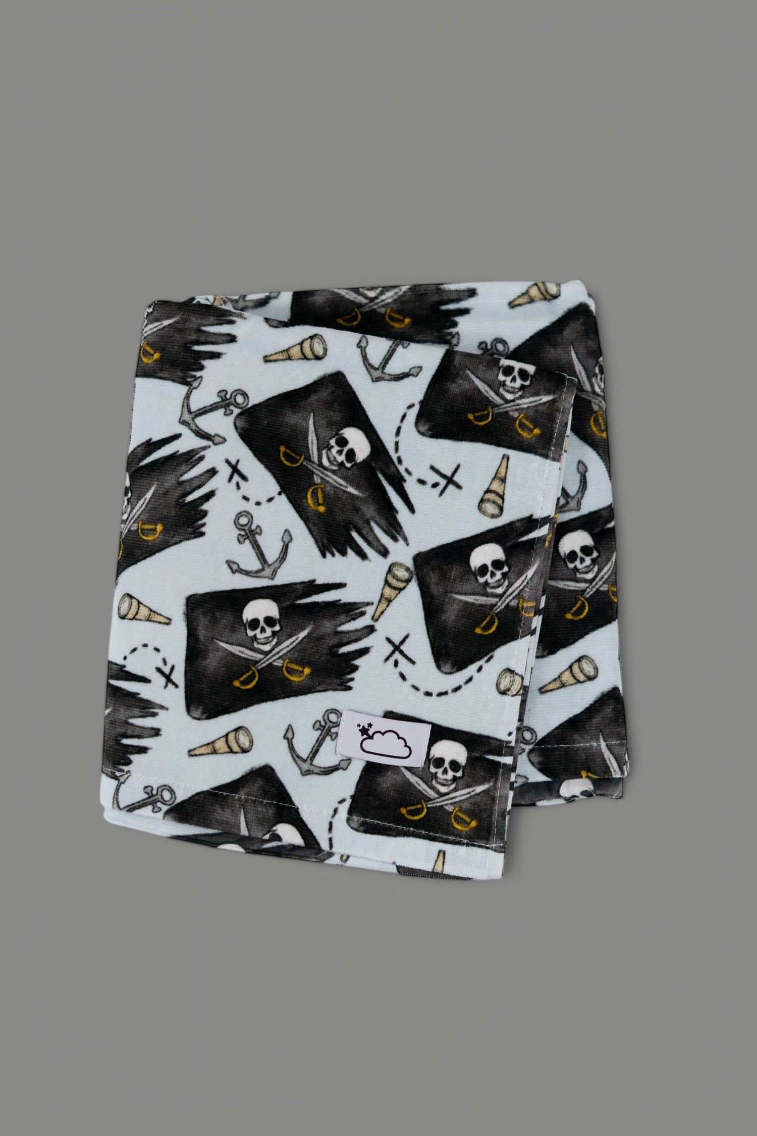 DREAM BIG LITTLE CO Pirate Crew Dream Towel Kids Bath Towel Dream Big Little CoEveretts Place