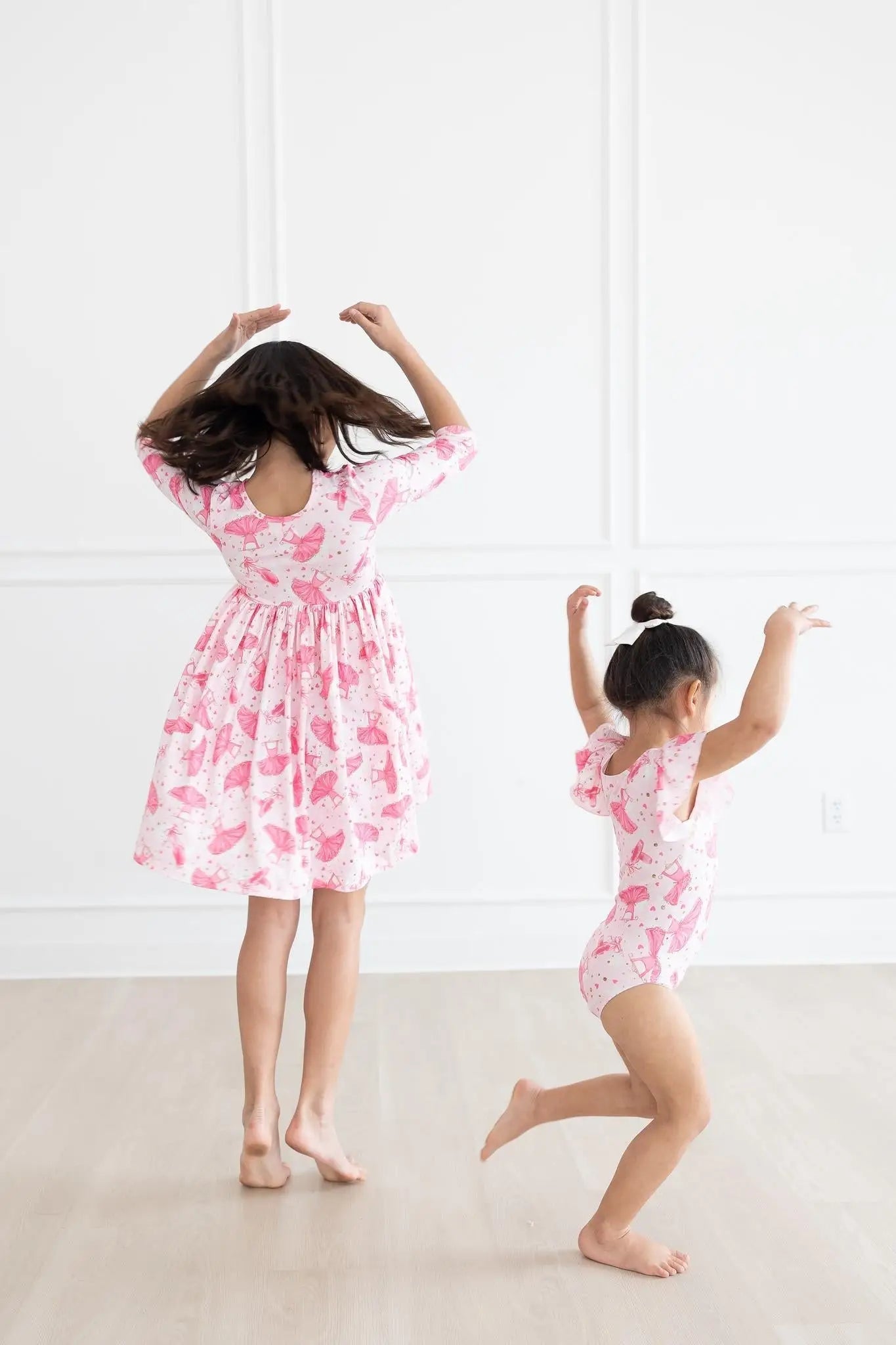 Mila & Rose ® Pirouette S/S Flutter Sleeve Leotard - 