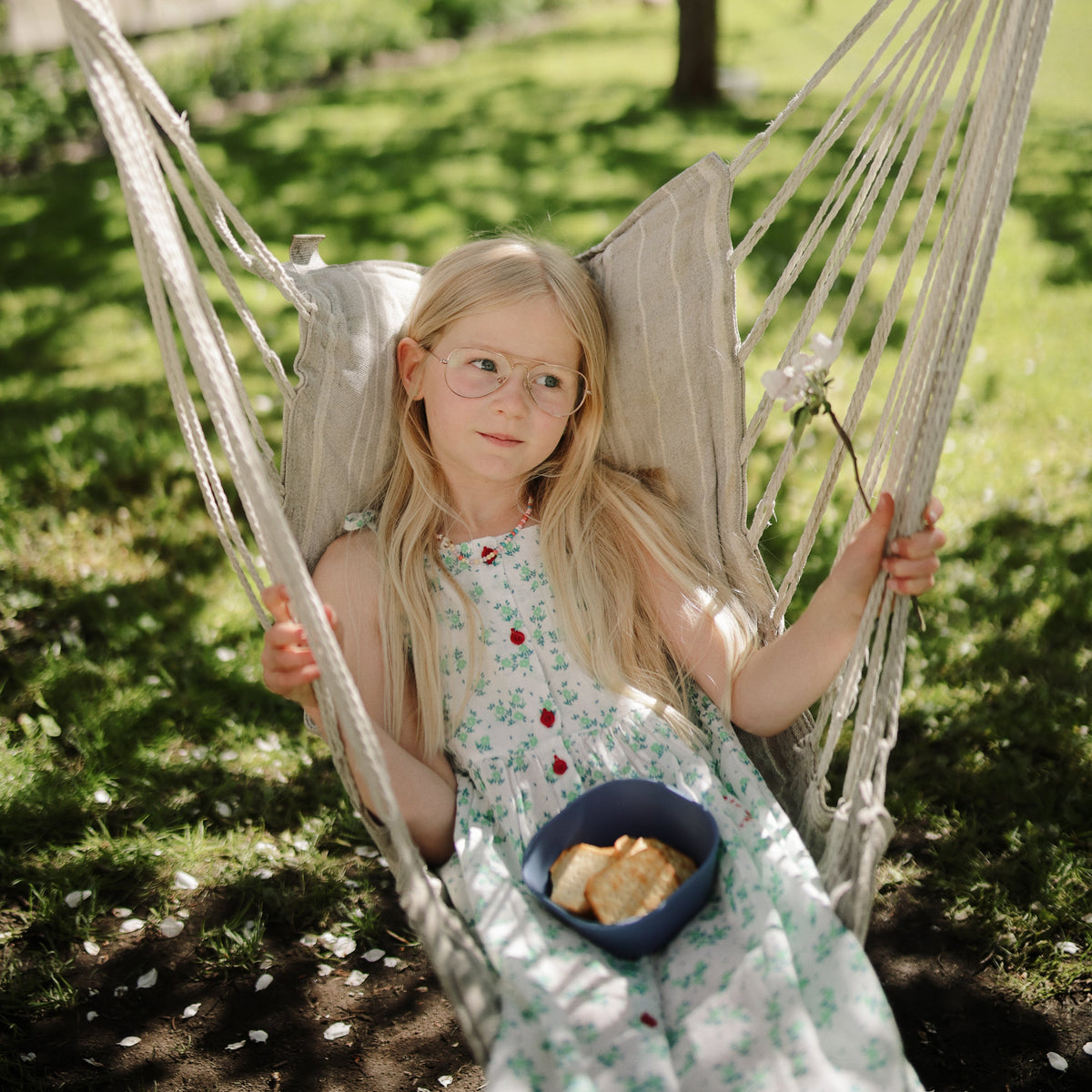 Mushie organic baby square dinnerware bowls