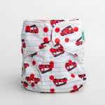 Patterned Lounger Pocket Cloth Diaper — Minky Fleece with Athletic Wicking Jersey - Everetts Place Boutique - Pocket Diaper