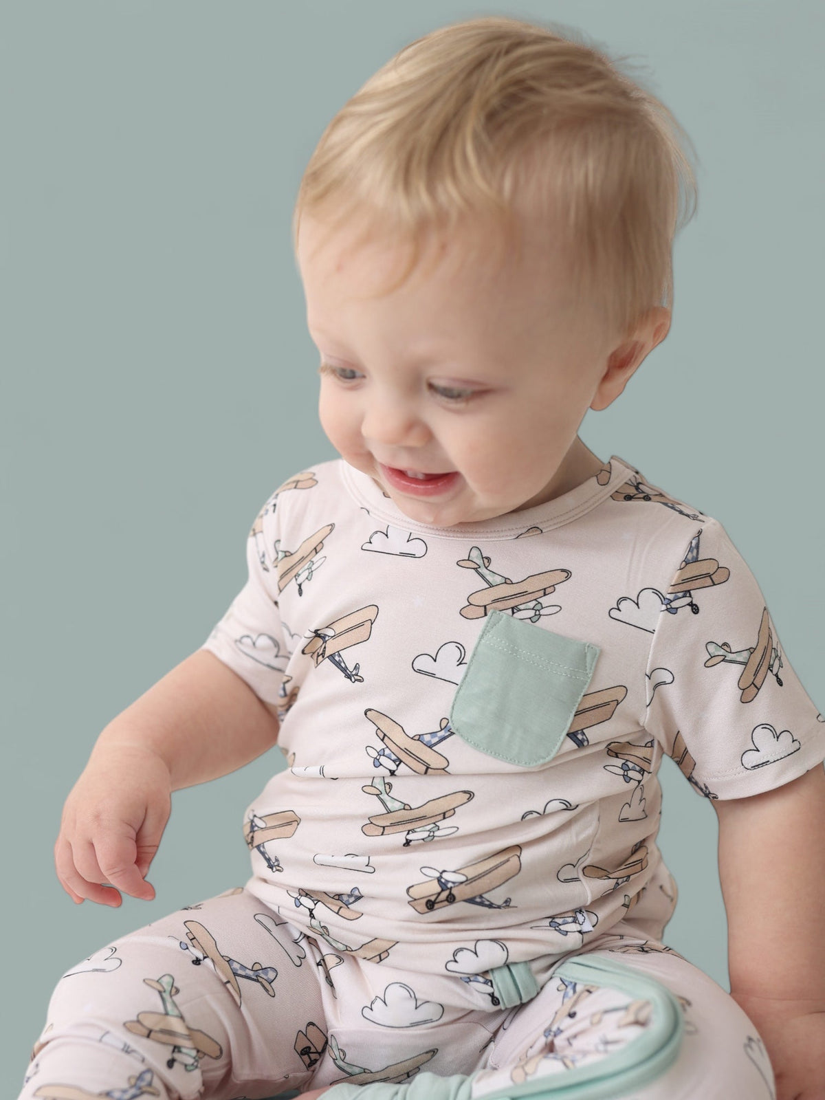DREAM BIG LITTLE CO PLANE FUN DREAM POCKET TEEEveretts Place