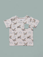 DREAM BIG LITTLE CO PLANE FUN DREAM POCKET TEEEveretts Place