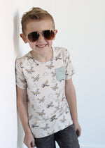 DREAM BIG LITTLE CO PLANE FUN DREAM POCKET TEEEveretts Place