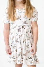 DREAM BIG LITTLE CO PLANE FUN DREAM RUFFLE DRESSEveretts Place