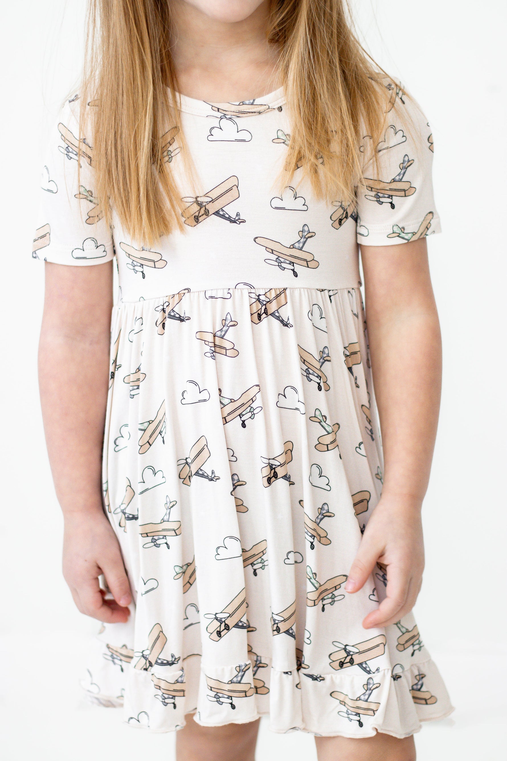 DREAM BIG LITTLE CO PLANE FUN DREAM RUFFLE DRESSEveretts Place