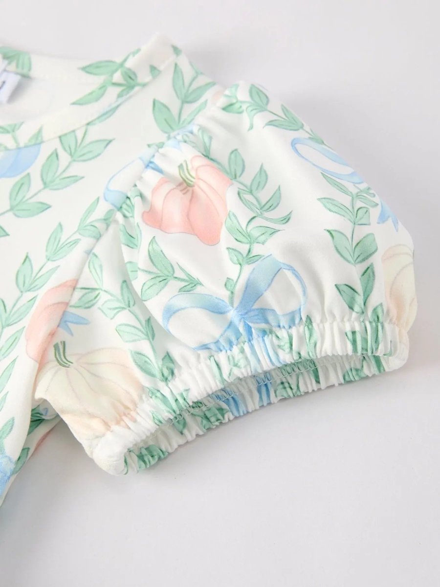 Rylee Faith Designs Playful Pumpkin Dress for Girls Perfect for Halloween Celebrations - 