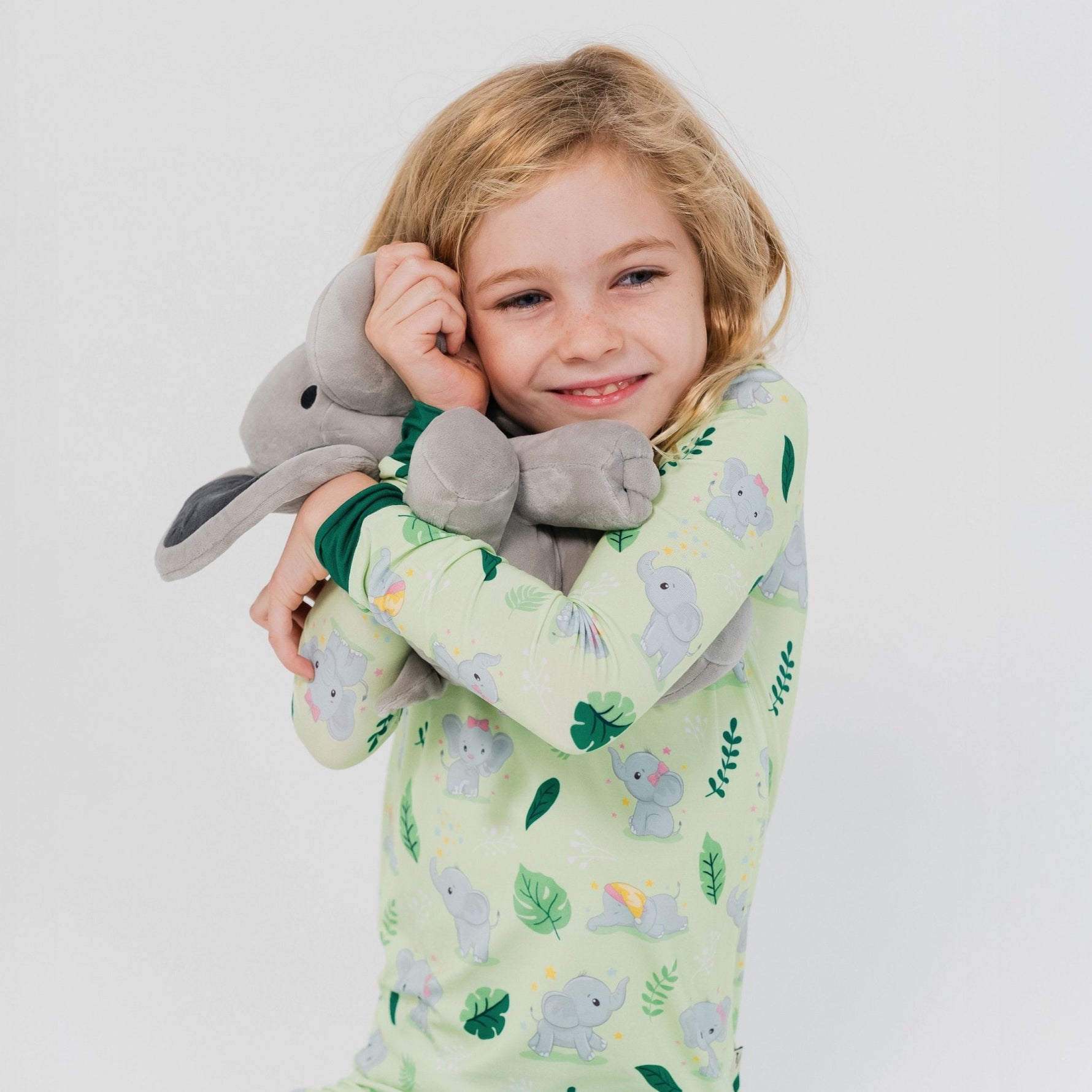 Bam & Stitch Playfully Strong Long Sleeve Pajamas - 