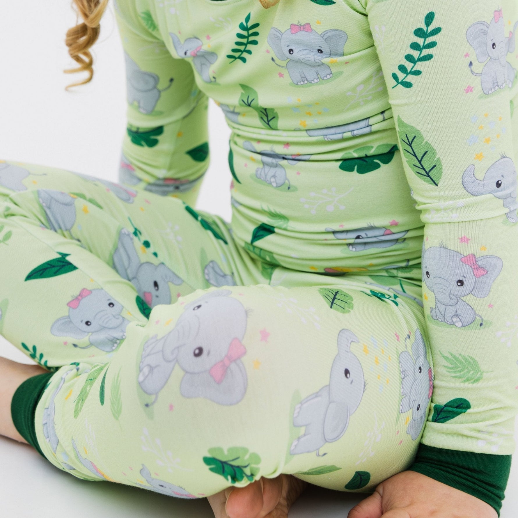 Bam & Stitch Playfully Strong Long Sleeve Pajamas - 