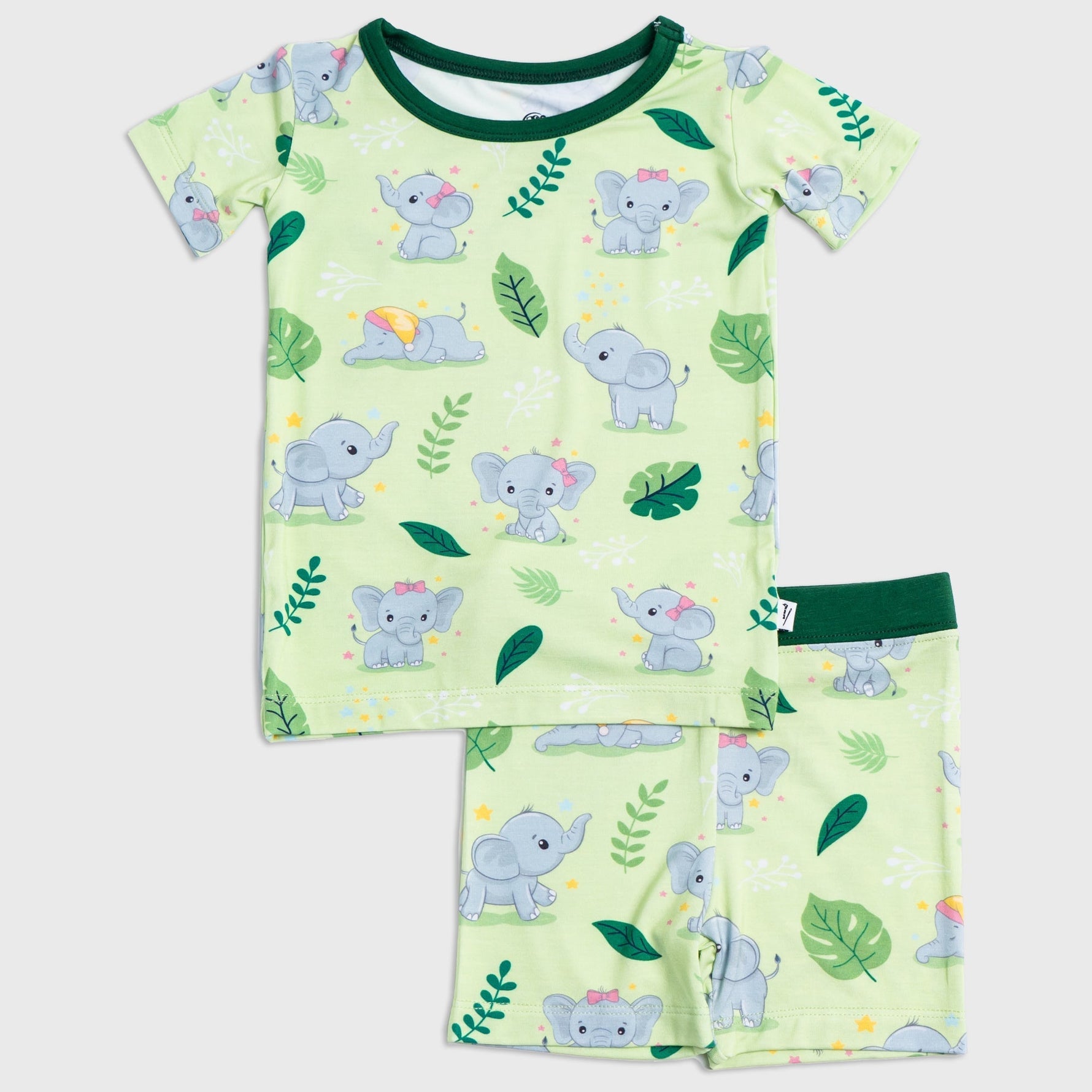 Bam & Stitch Playfully Strong Short Sleeve Pajamas - 