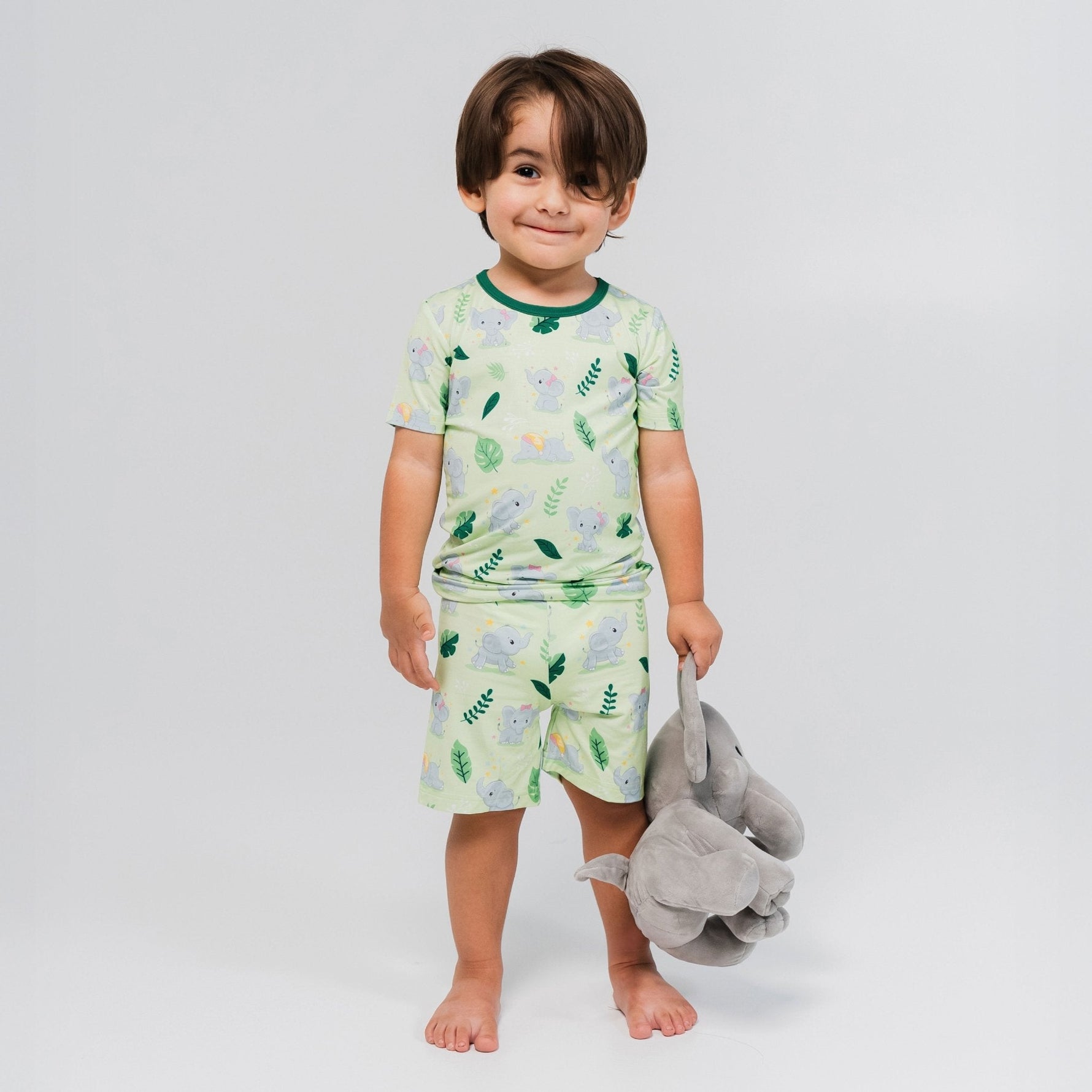 Bam & Stitch Playfully Strong Short Sleeve Pajamas - 