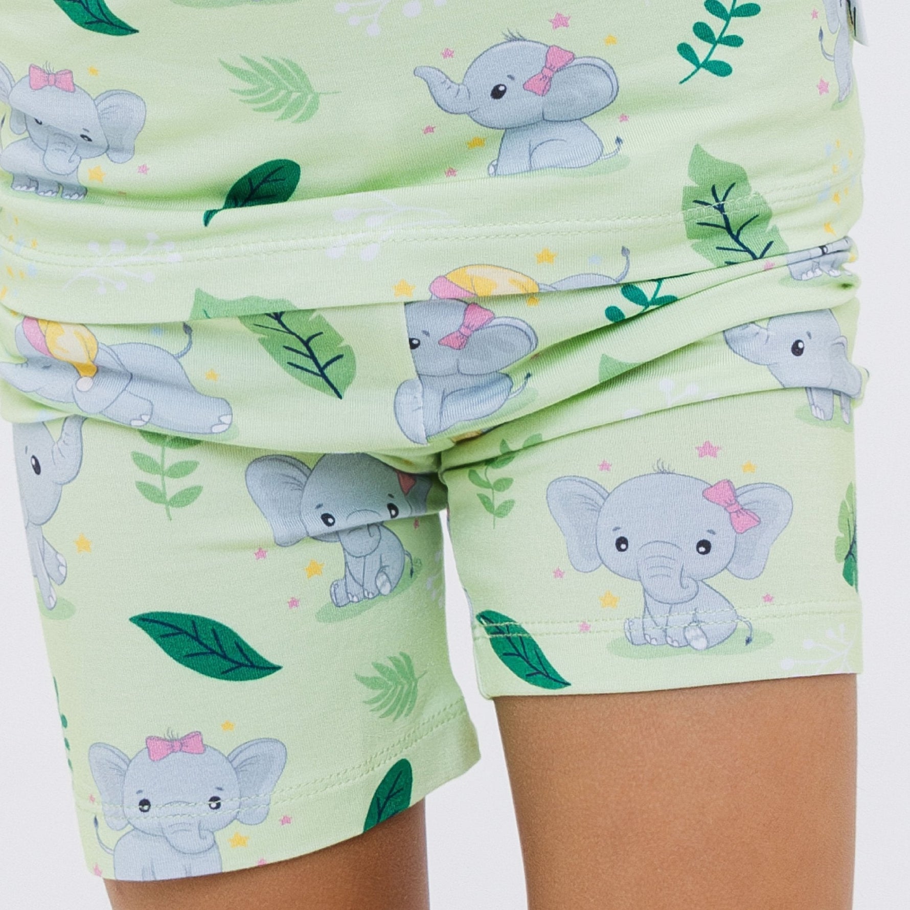 Bam & Stitch Playfully Strong Short Sleeve Pajamas - 