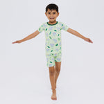 Bam & Stitch Playfully Strong Short Sleeve Pajamas - 