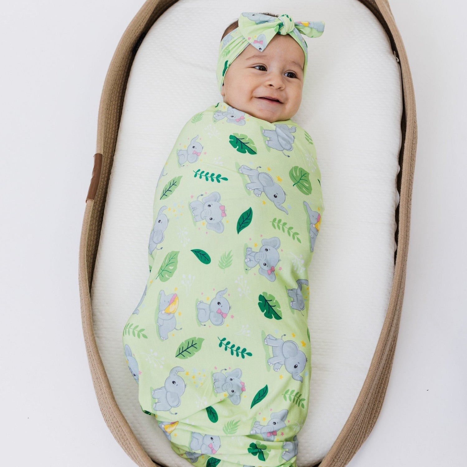 Bam & Stitch Playfully Strong Swaddle - 